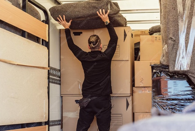 stěhování věcí